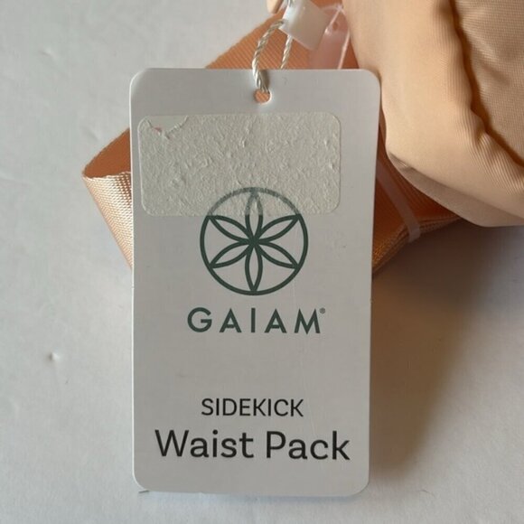 NEW GAIAM Ballet Pink Waist Pack Zipper Top - Picture 4 of 6